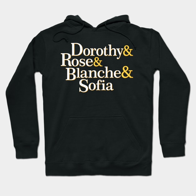 Golden Girls TV Show Shirt Hoodie by Boots